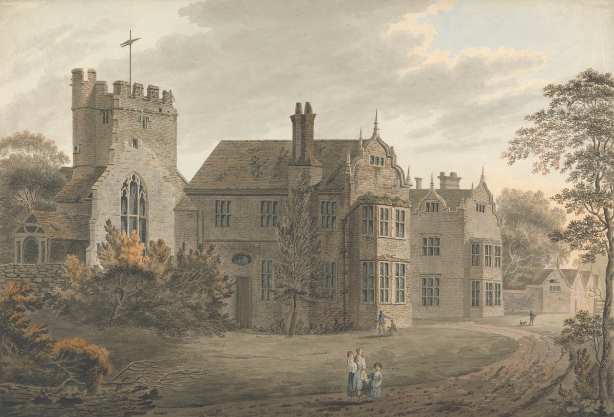 Wroxhall, Warwickshire autorstwa John Roe of Warwick
