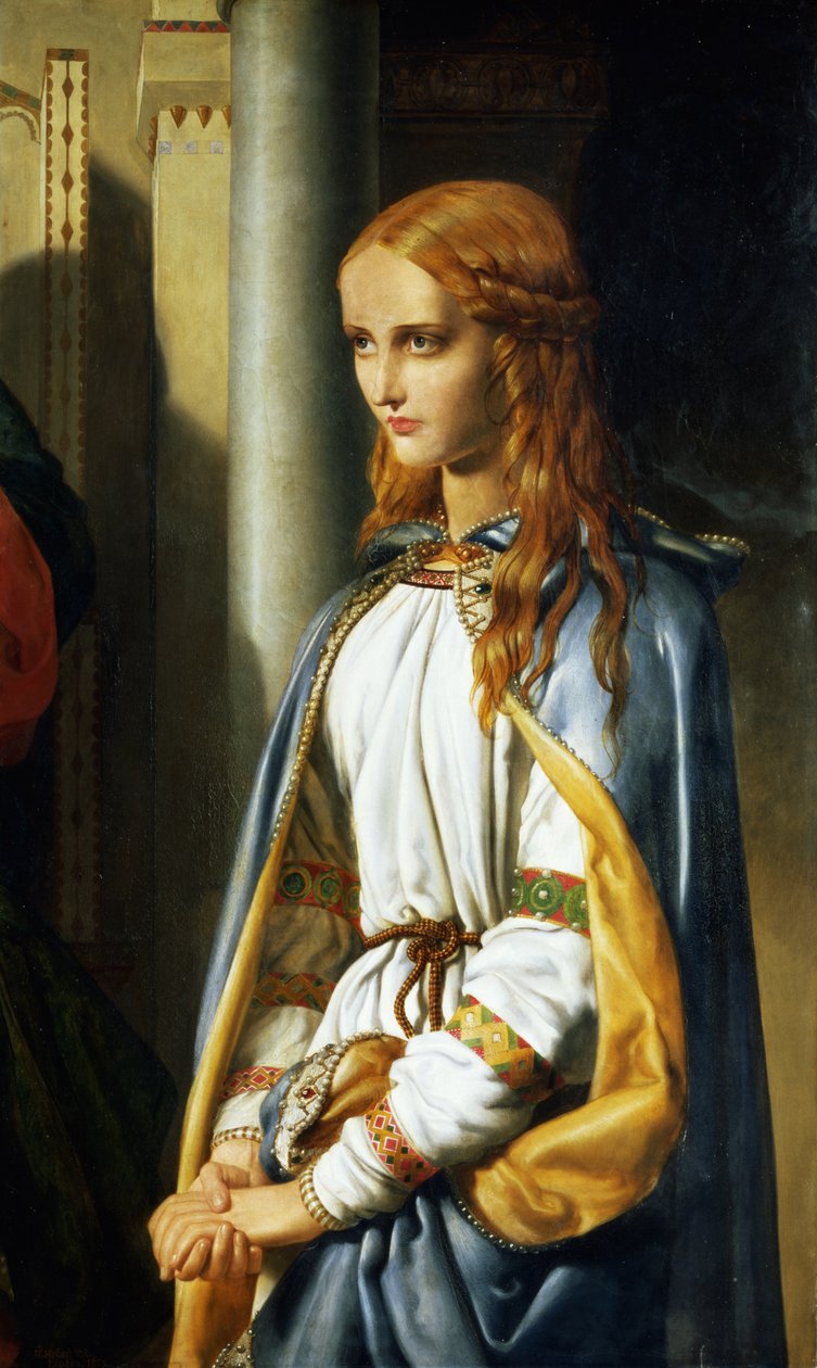 Cordelia Disinherited, 1850 (szczegóły w 51605) autorstwa John Rogers Herbert