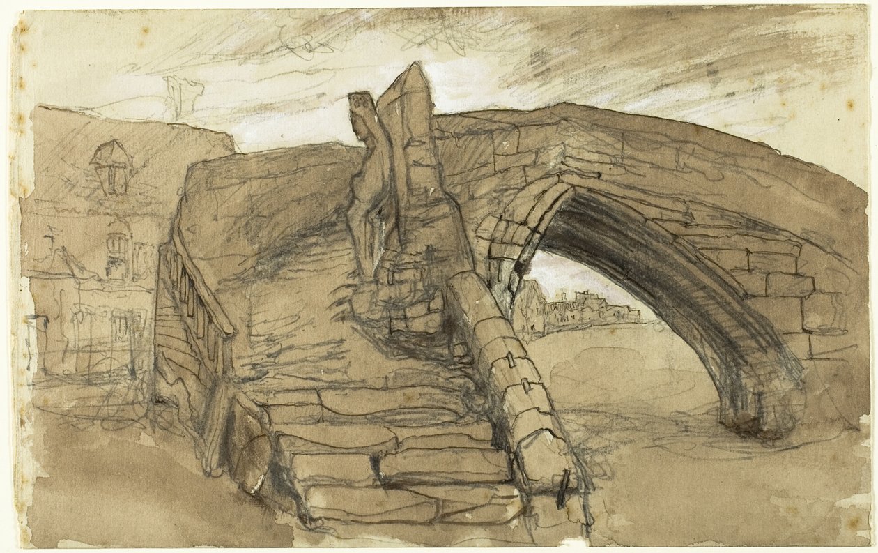 Most w Croyland autorstwa John Ruskin
