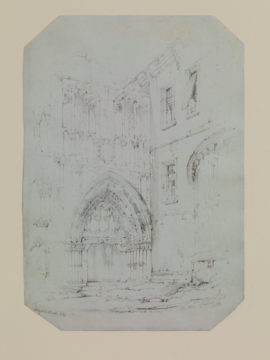 Kaplica Holyrood autorstwa John Ruskin