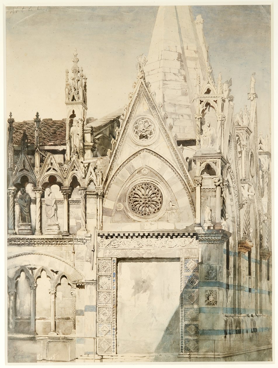 Santa Maria della Spina, East End, Piza, Włochy autorstwa John Ruskin