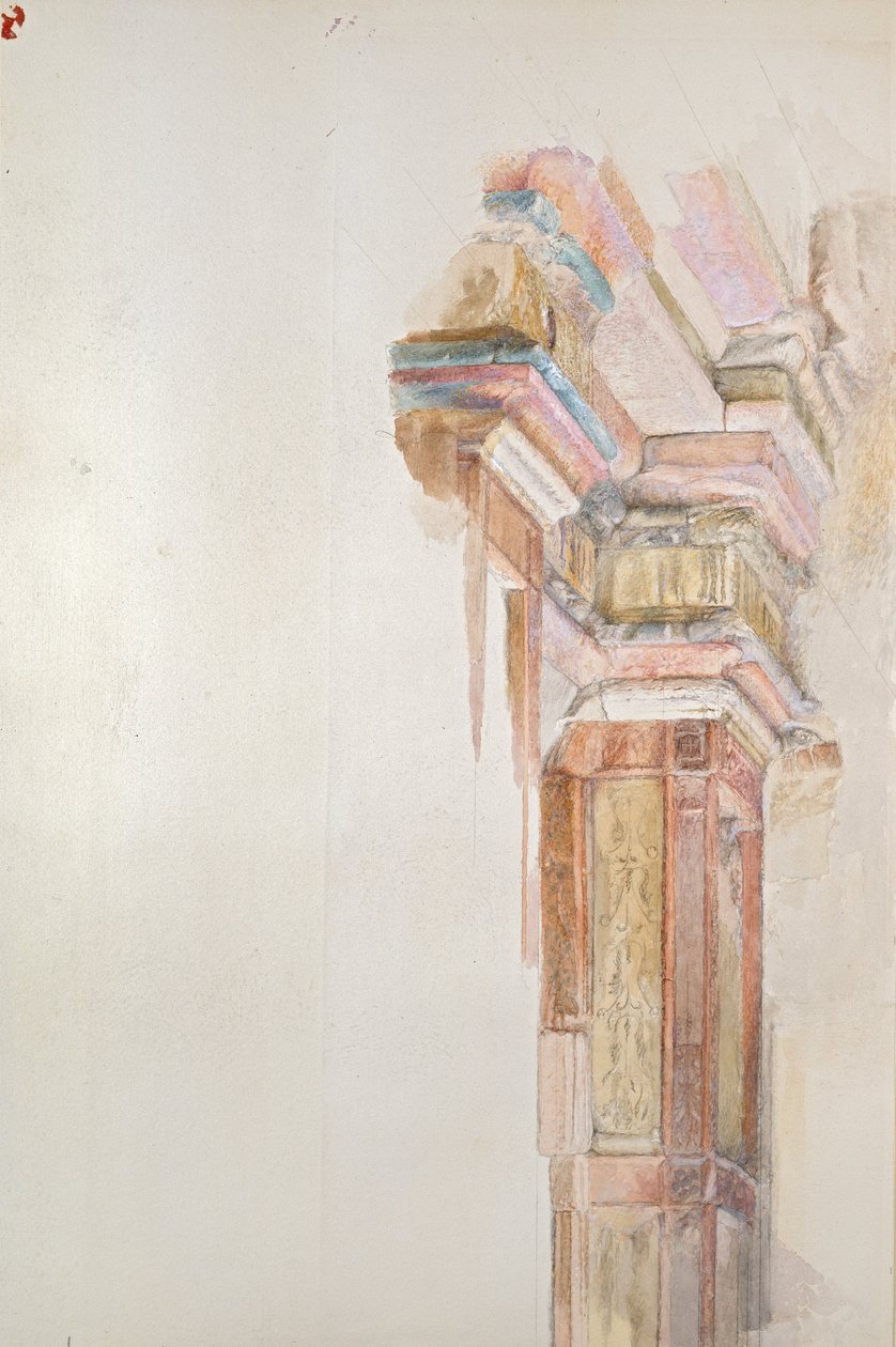 Palazzo Gambacorti, Piza, 27 - 30 kwietnia 1872 r. autorstwa John Ruskin