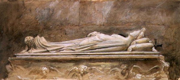 Grobowiec Ilarii del Carretto Guinigi, Katedra w Lukce autorstwa John Ruskin