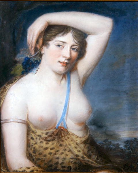 Bachantka (pastelowa) autorstwa John Russell