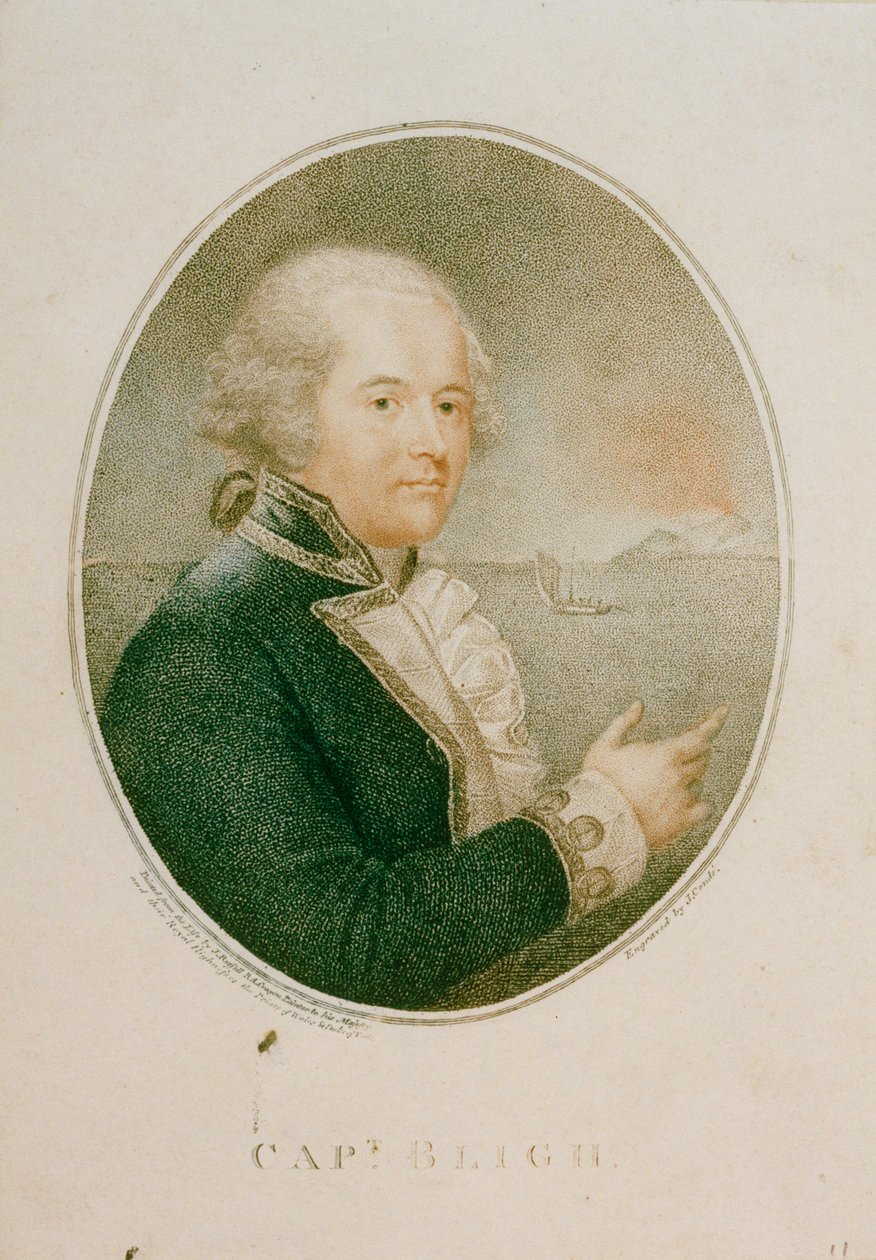 Kapitan William Bligh autorstwa John Russell