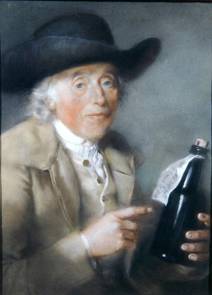 Dr Samuel Villiese z Worplesdon (pastel) autorstwa John Russell