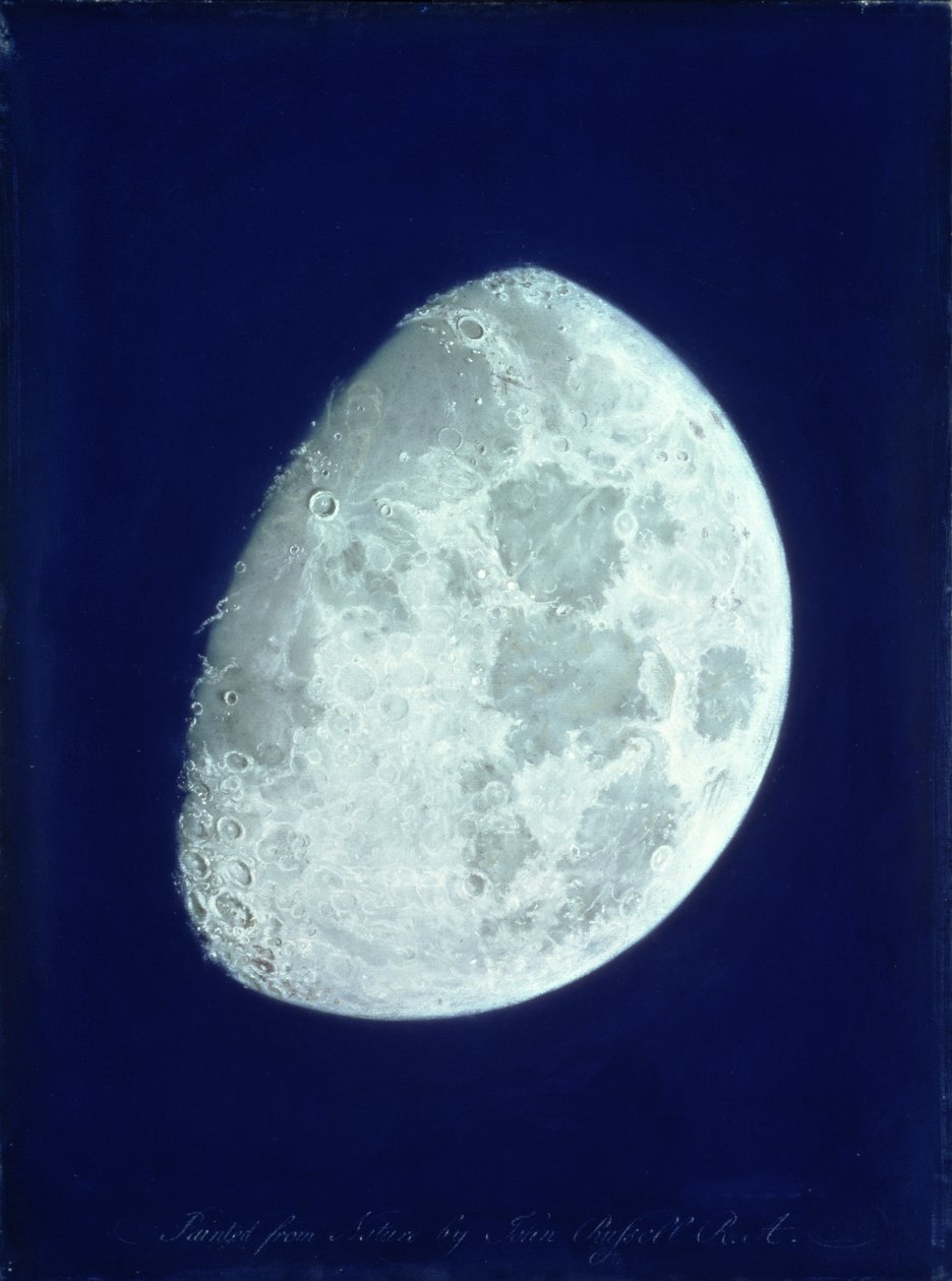 Twarz Księżyca, 1793-97 autorstwa John Russell
