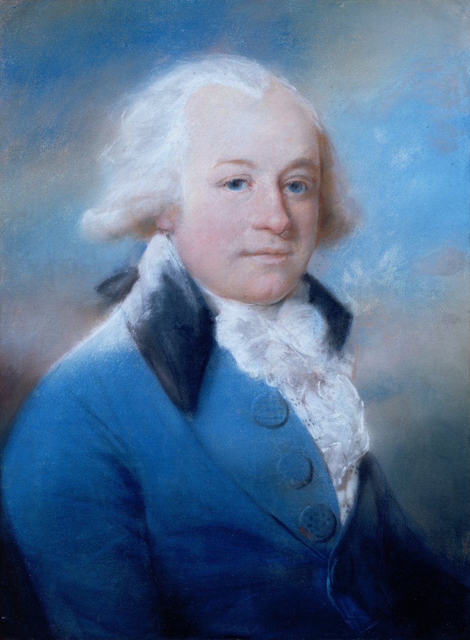 John Webbe Weston z Sutton Place (pastelowy) autorstwa John Russell