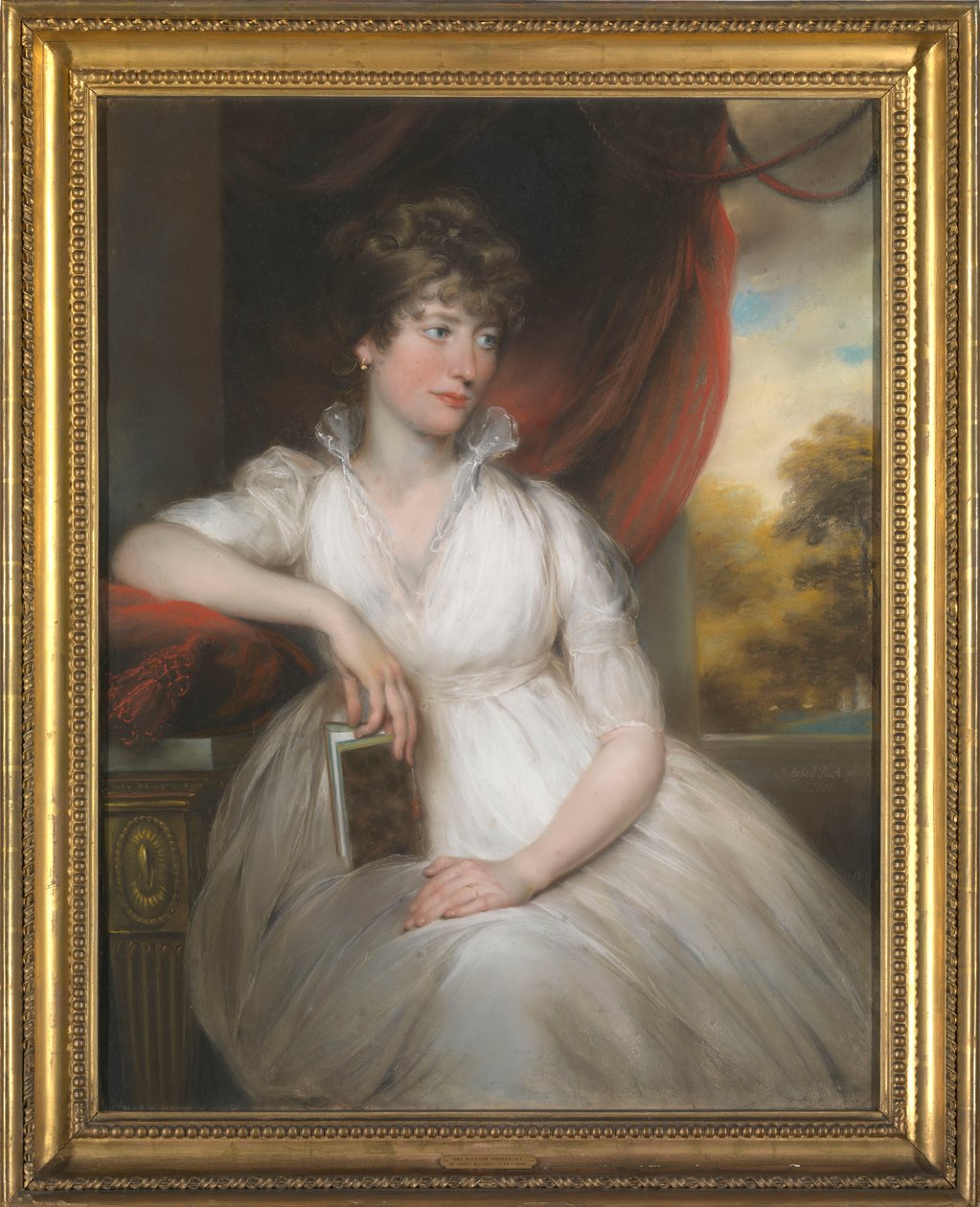 Pani William Pierrepont (z domu Maria Salter) autorstwa John Russell