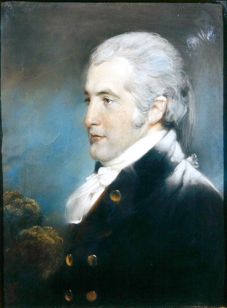 Portret pana Davida Russella (pastelowy) (patrz 237871 dla pary) autorstwa John Russell