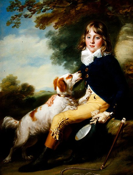 Portret Thomasa Shepparda autorstwa John Russell