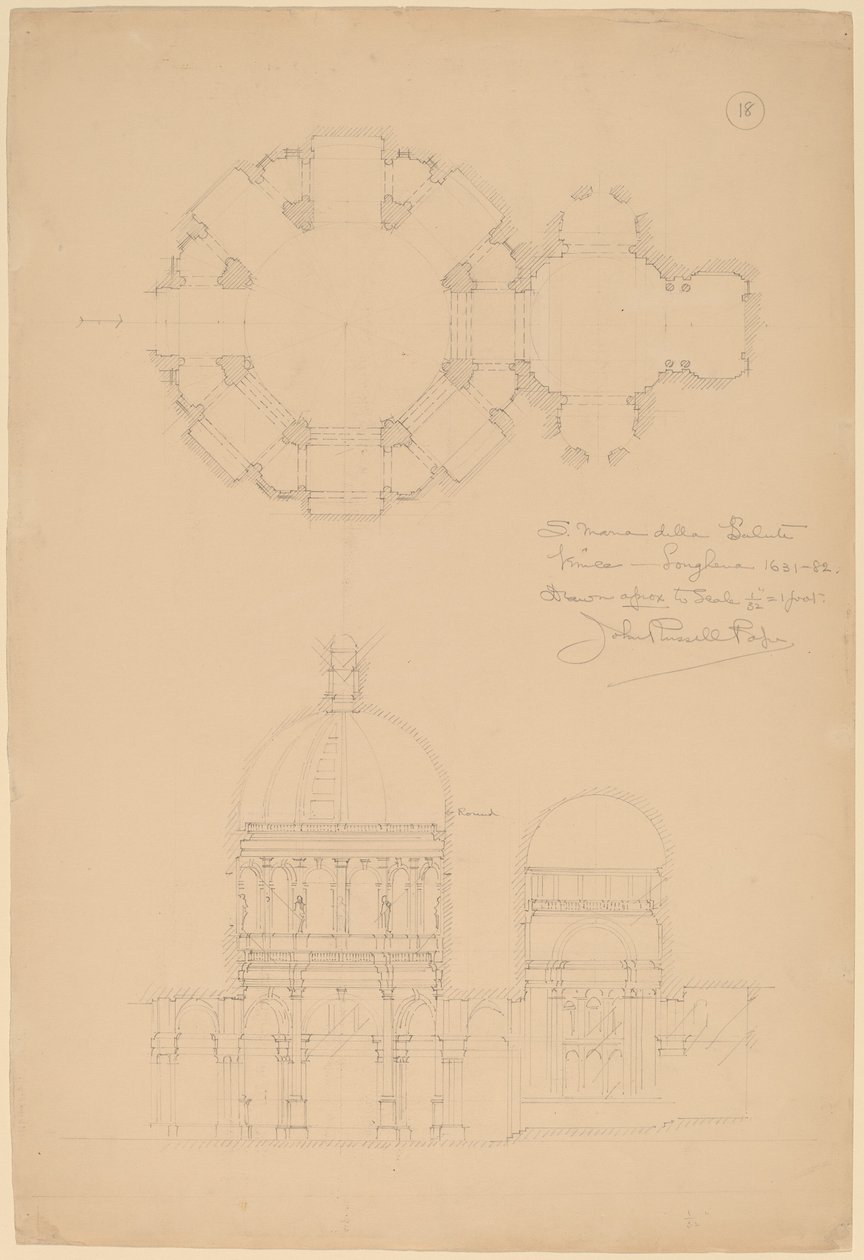 Maria della Salute, Wenecja autorstwa John Russell Pope