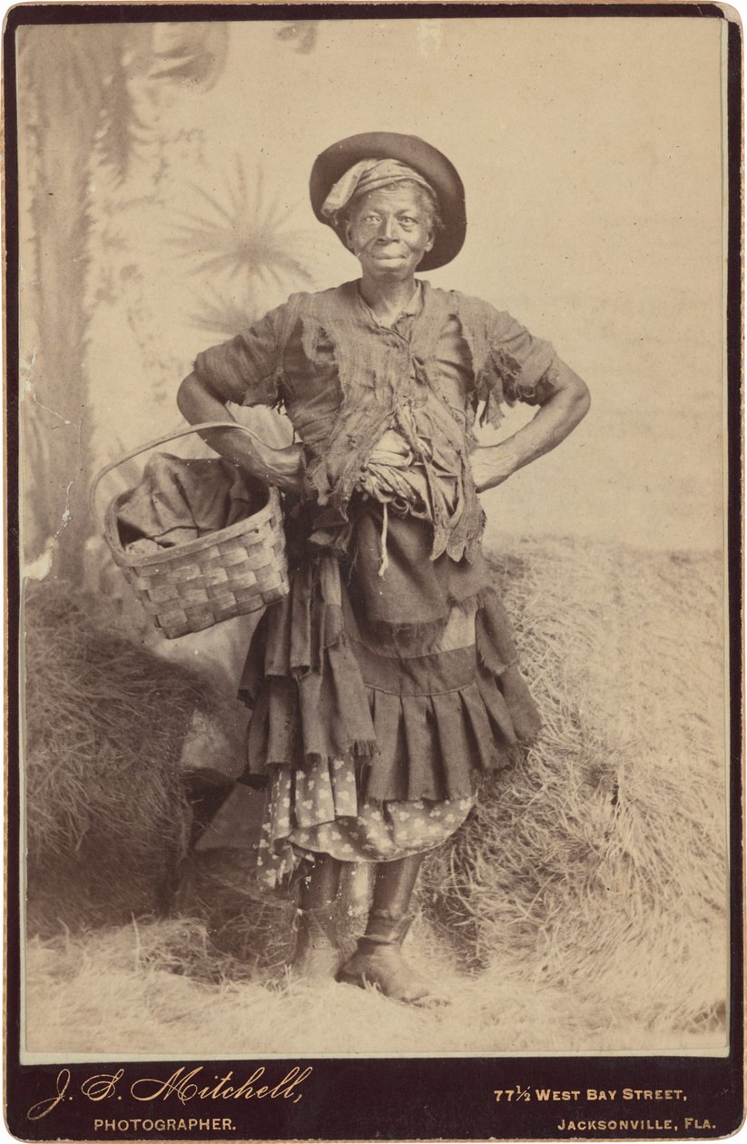 Portret kobiety, ok. 1890s (zdjęcie) autorstwa John S. Mitchell
