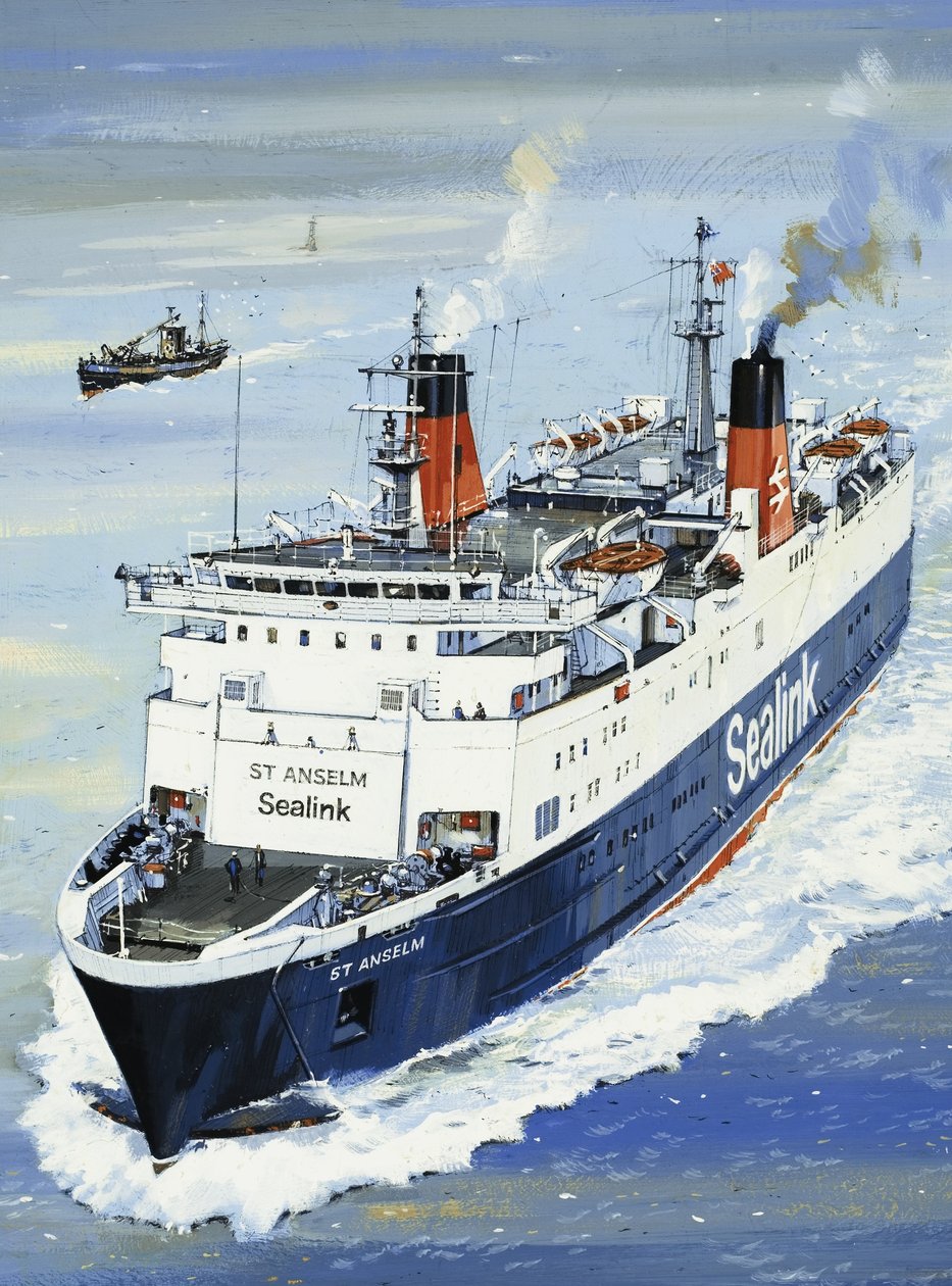 Prom przez kanał La Manche autorstwa John S. Smith