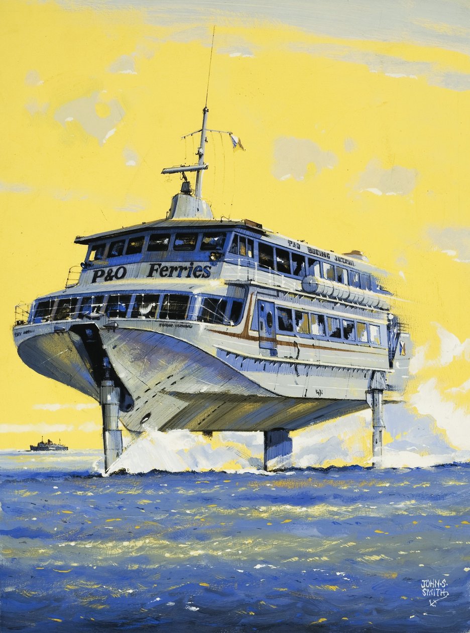 Cross-Channel Jetfoil autorstwa John S. Smith