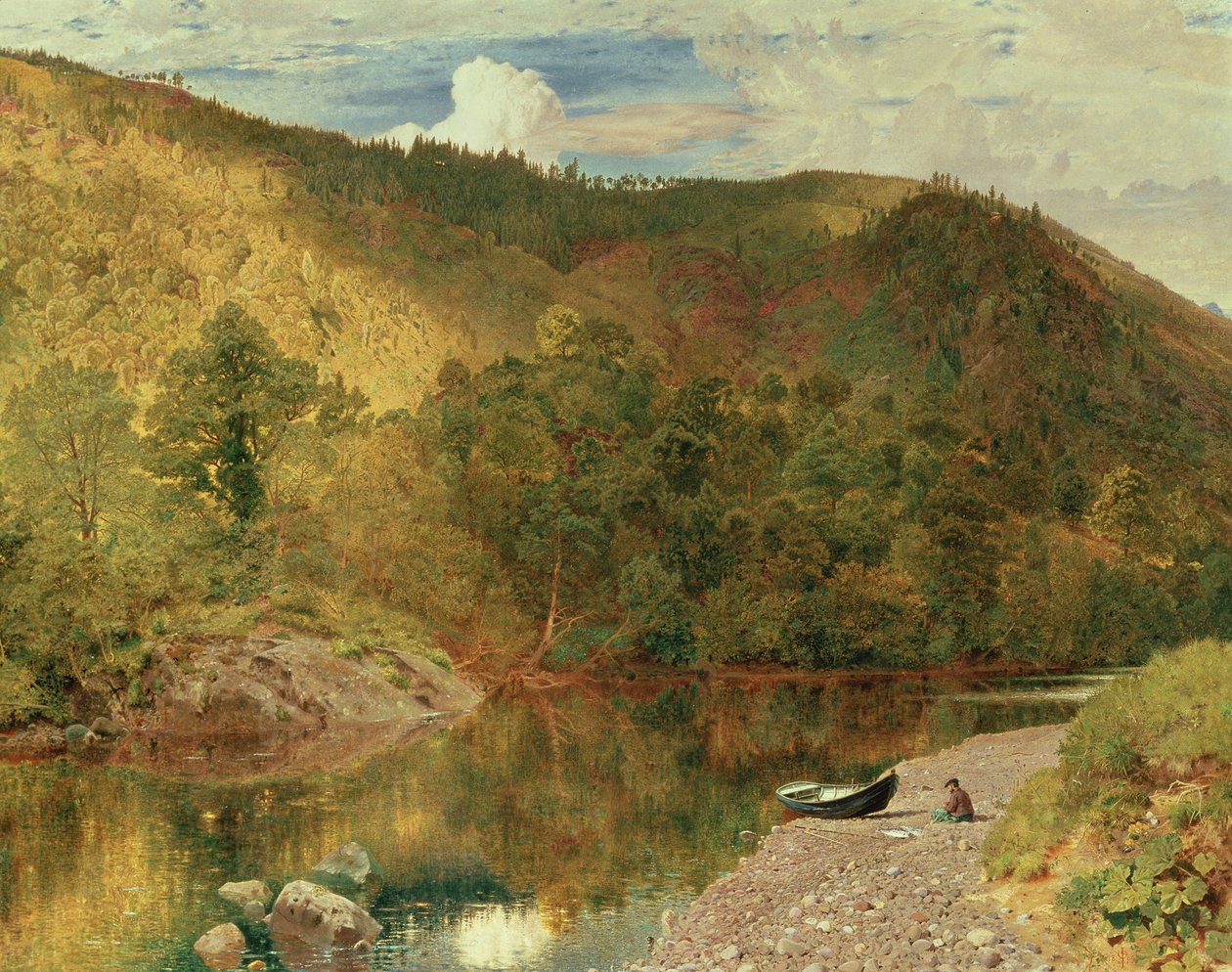 W pobliżu Dunkeld autorstwa John Samuel Raven