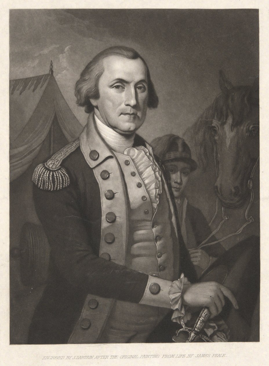 Jerzy Waszyngton autorstwa John Sartain