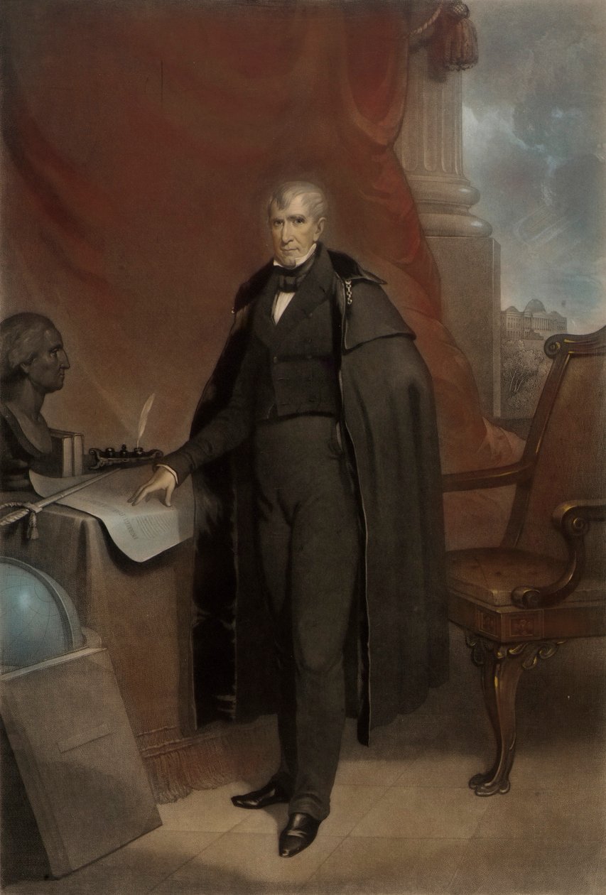 William Henry Harrison autorstwa John Sartain