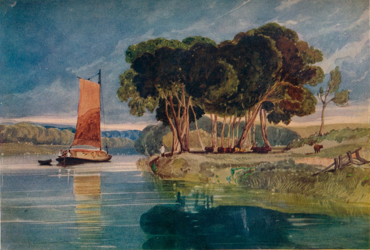 Scena rzeczna, ok. 1800-1842, 1924 r. autorstwa John Sell Cotman