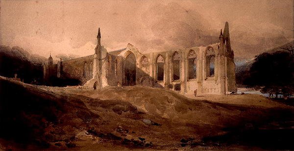 Opactwo Bolton (akwarela na papierze) autorstwa John Sell Cotman