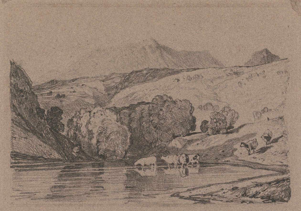 Cader Idris autorstwa John Sell Cotman