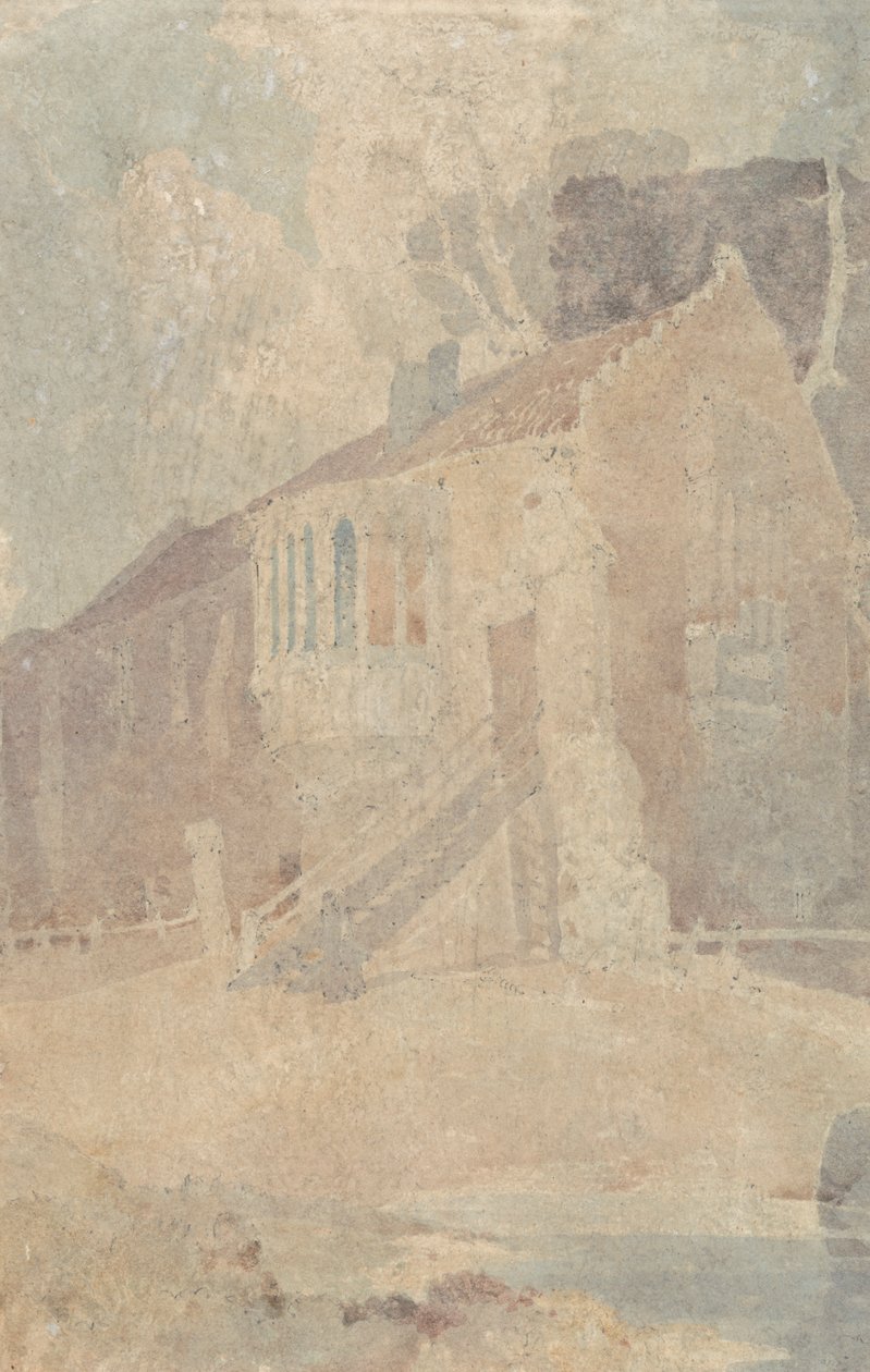 Klasztor Castle Acre autorstwa John Sell Cotman