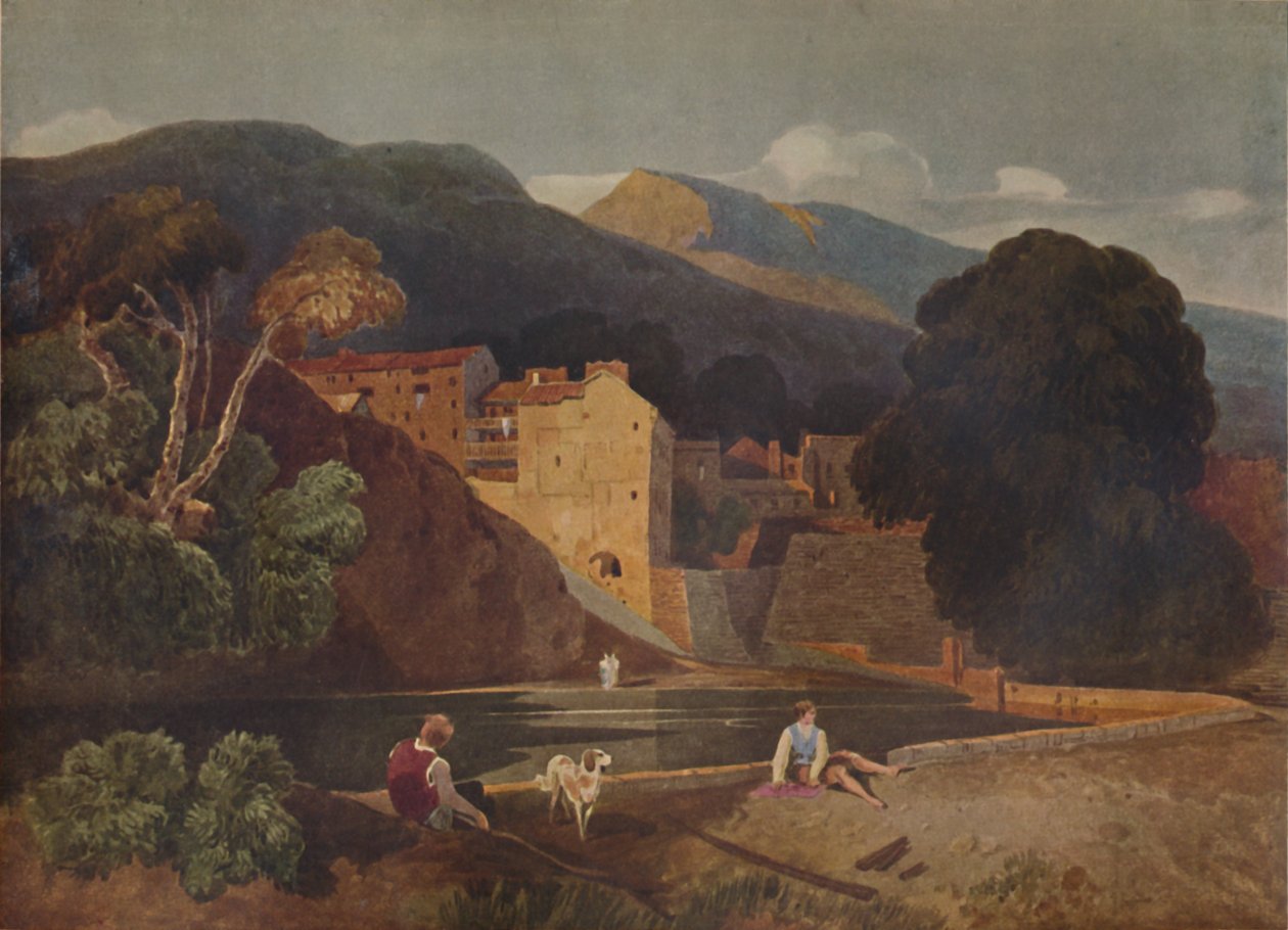 Pejzaż klasyczny, 1923 autorstwa John Sell Cotman