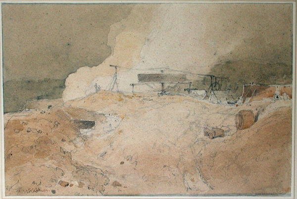 Coalbrookdale autorstwa John Sell Cotman