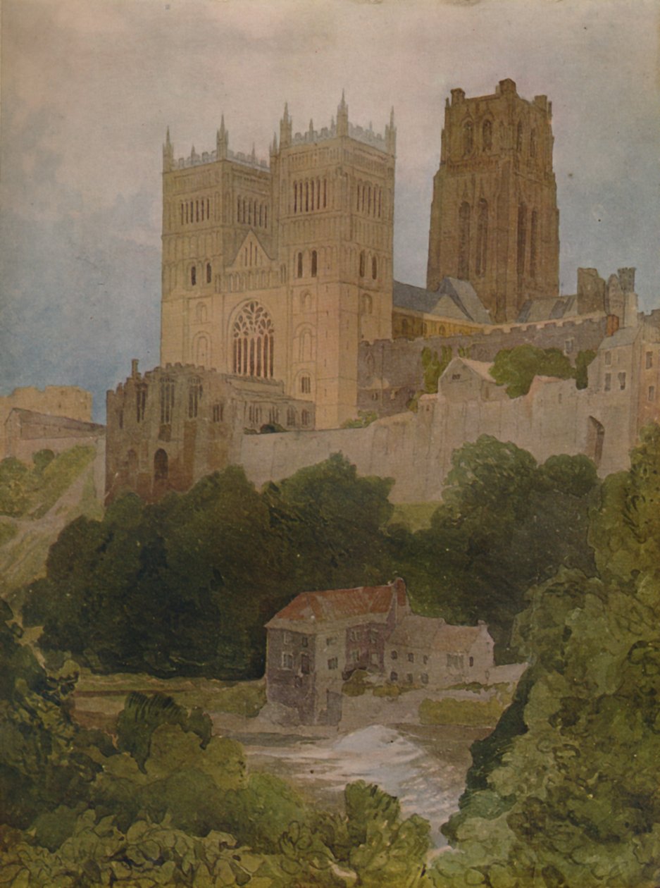 Katedra w Durham, 1923 autorstwa John Sell Cotman