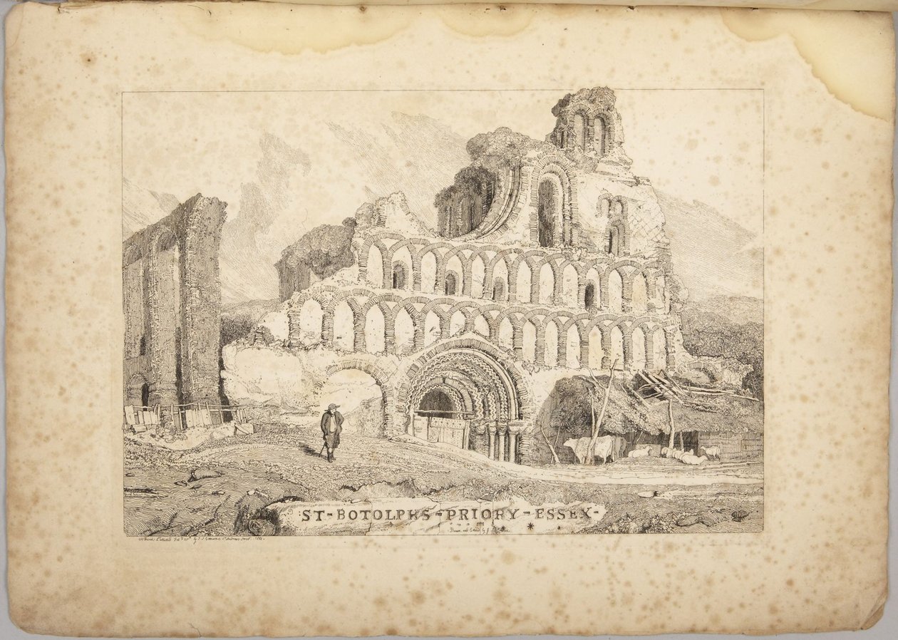 Akwaforty Johna Sella Cotmana autorstwa John Sell Cotman