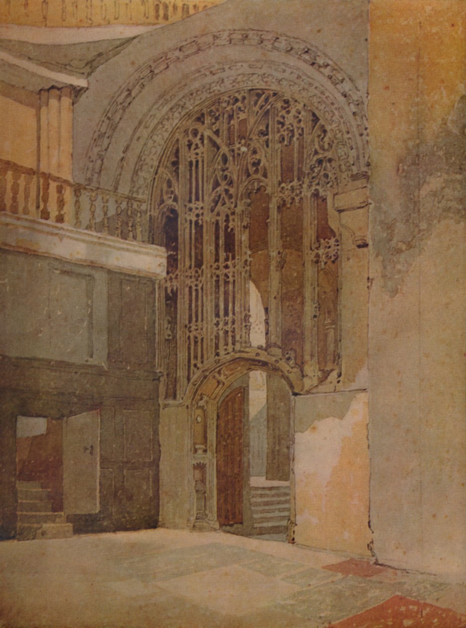 W katedrze w Norwich, 1923 autorstwa John Sell Cotman