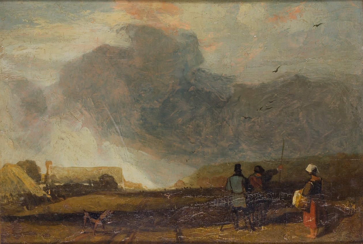 „Krajobraz w Normandii”, 1802-1842 autorstwa John Sell Cotman