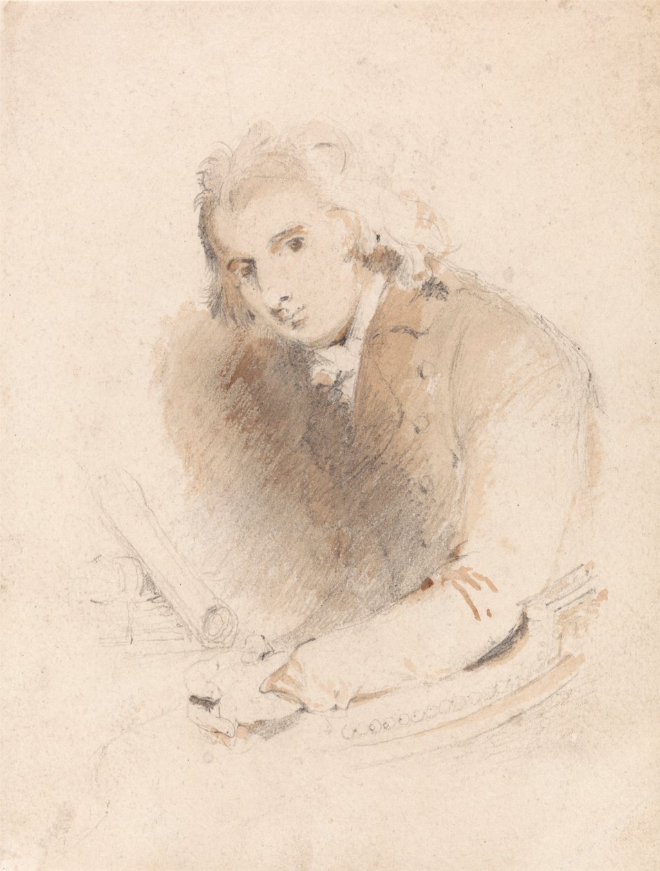 Portret uczonego autorstwa John Sell Cotman