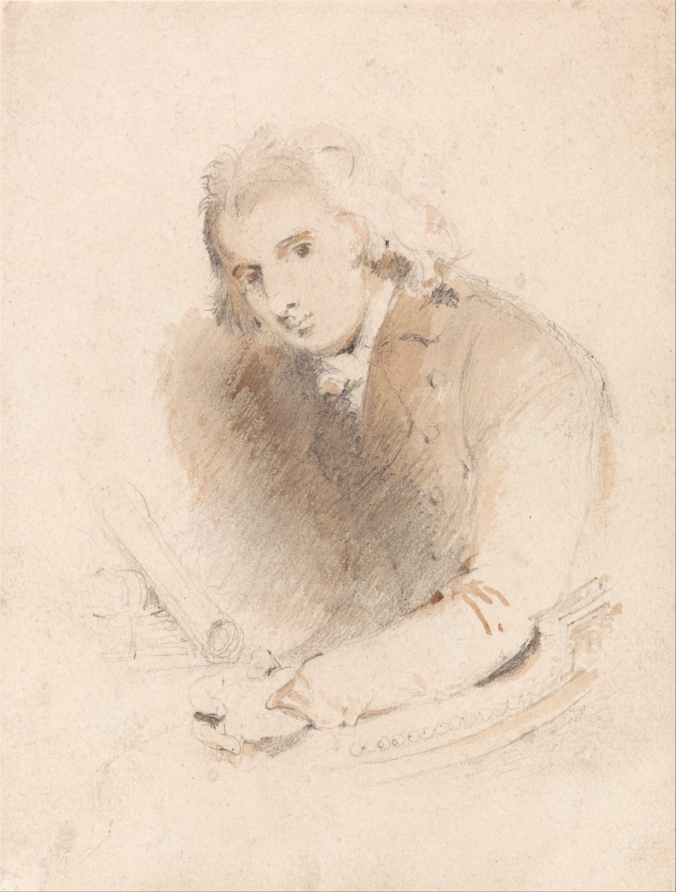 Portret uczonego autorstwa John Sell Cotman