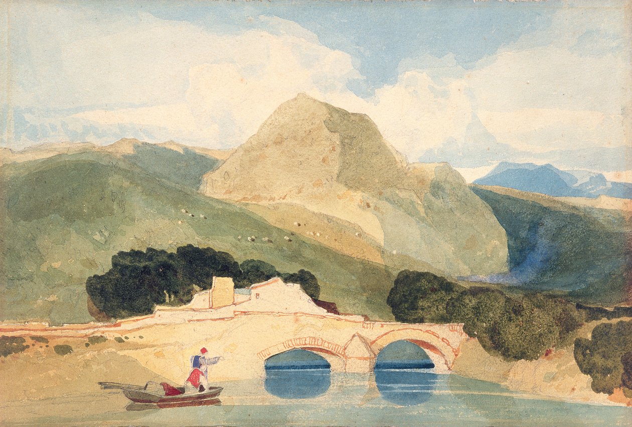 Tan-y-Bwlch (akwarela na papierze) autorstwa John Sell Cotman