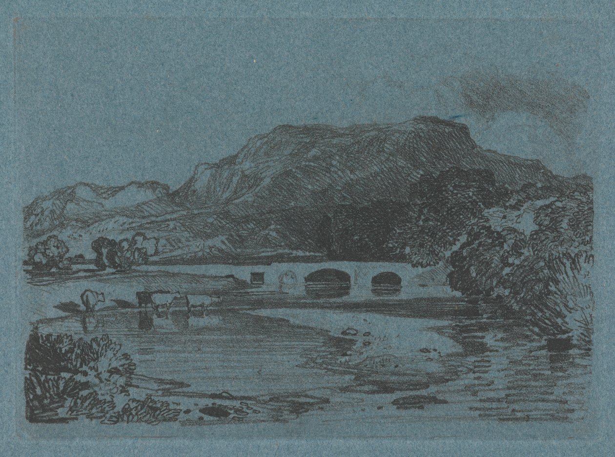 Tan-y-Bwlch, Merionethshire, Północna Walia autorstwa John Sell Cotman