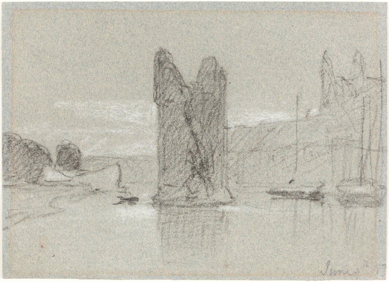 Wieża Diabła autorstwa John Sell Cotman