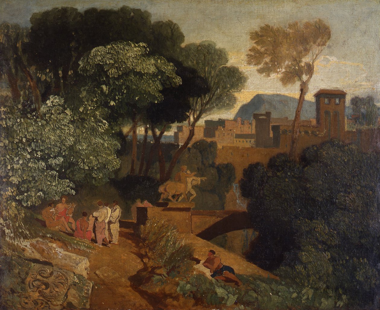 Wyrok Midasa autorstwa John Sell Cotman