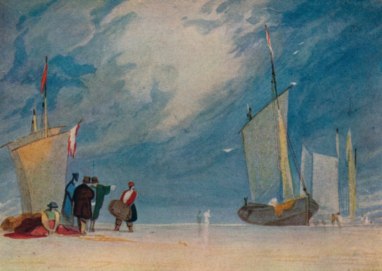 Lądowanie, ok. 1810, 1923 autorstwa John Sell Cotman