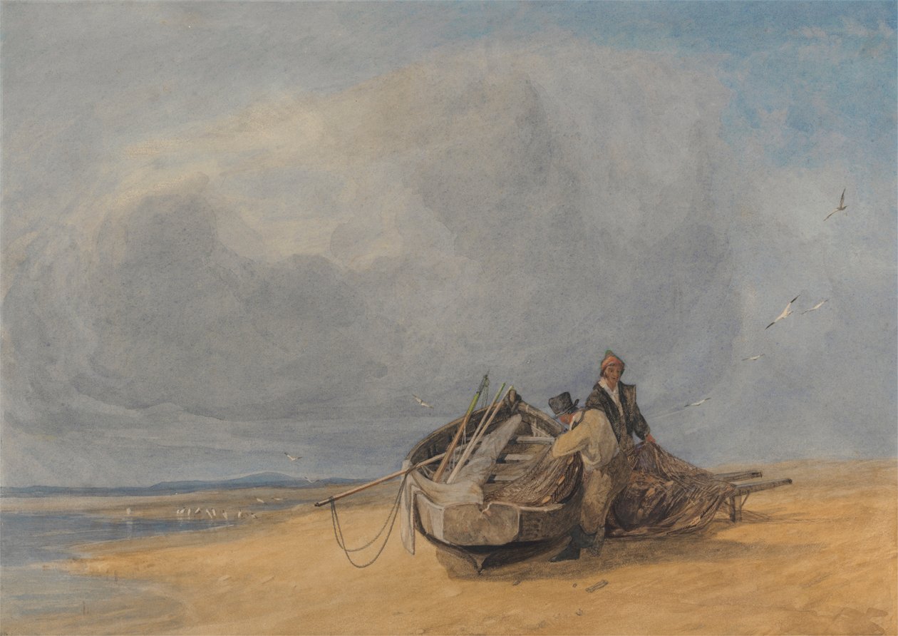 Piaski Yarmouth, Norfolk autorstwa John Sell Cotman