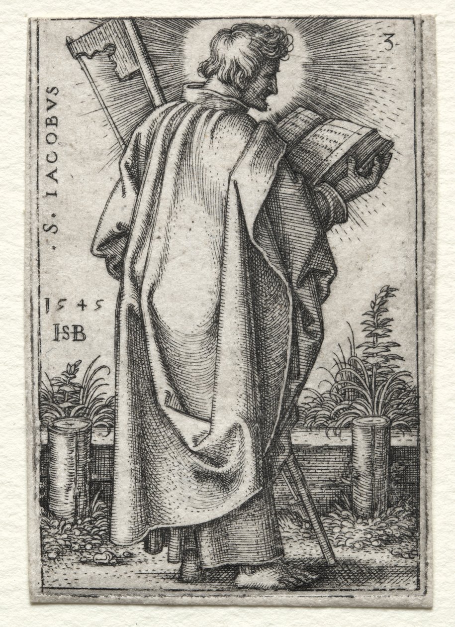 Św. Jakub Mniejszy autorstwa John Seymour