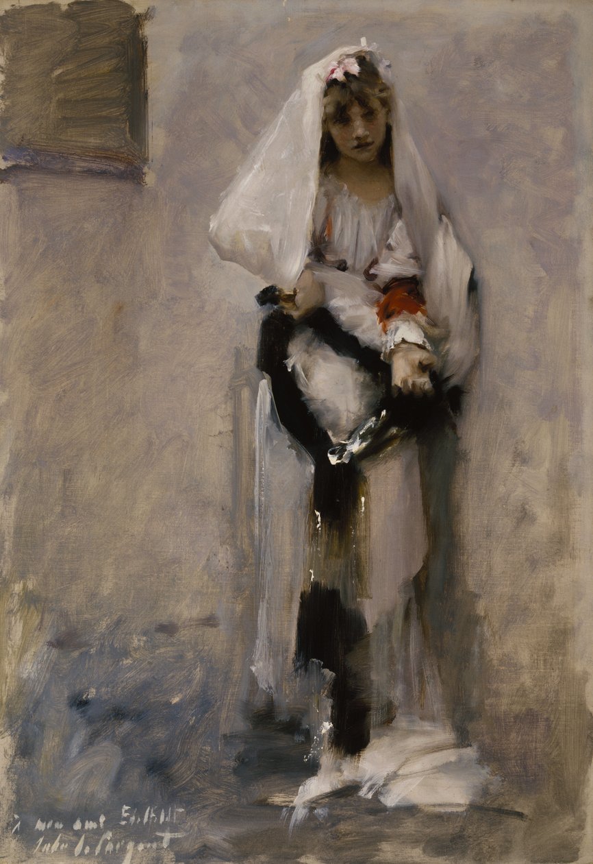 Paryska żebraczka autorstwa John Singer Sargent
