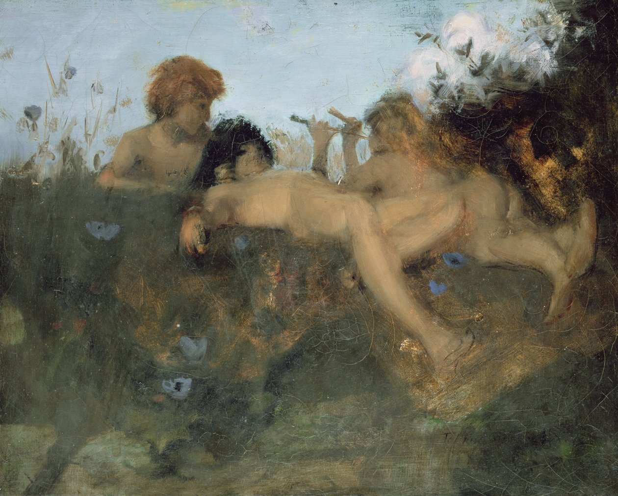 Letnia sielanka, 1878-79 autorstwa John Singer Sargent