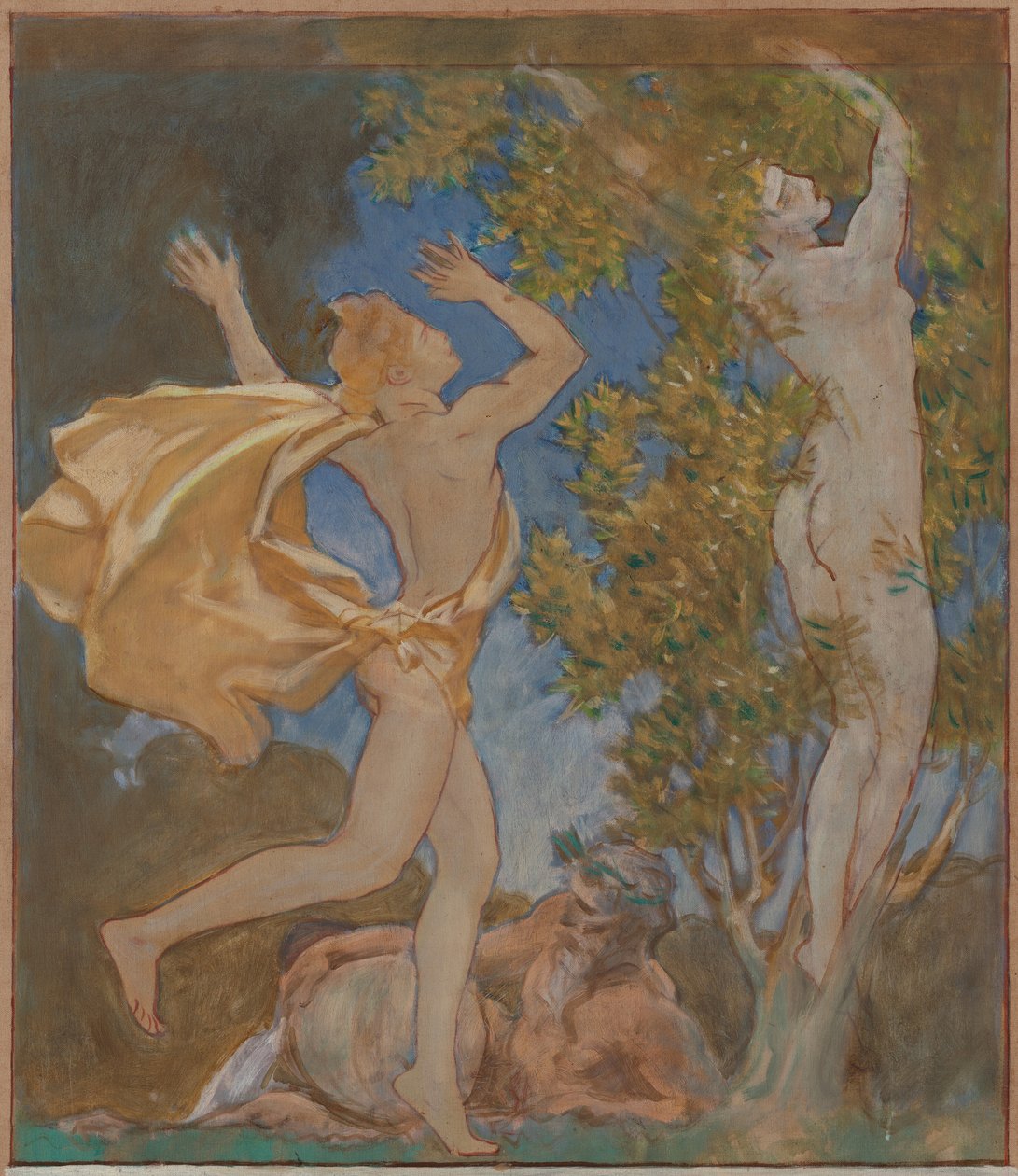 Apollo i Dafne autorstwa John Singer Sargent