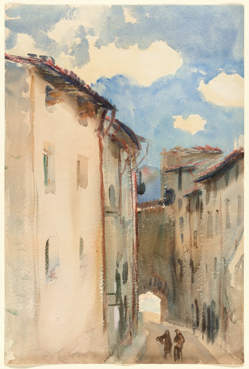 Camprodon, Hiszpania, ca. 1892. autorstwa John Singer Sargent