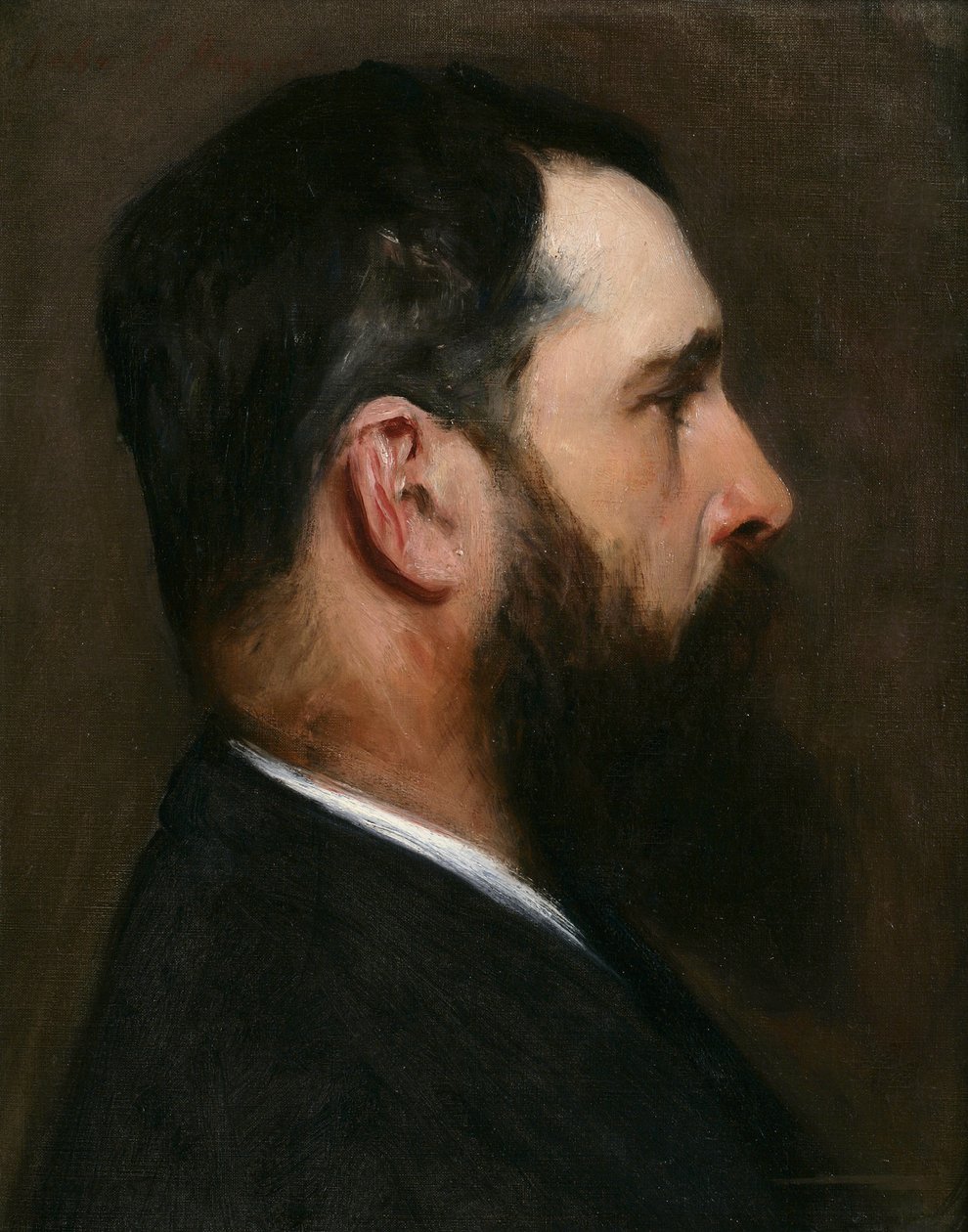 Claude Monet, 1887 autorstwa John Singer Sargent