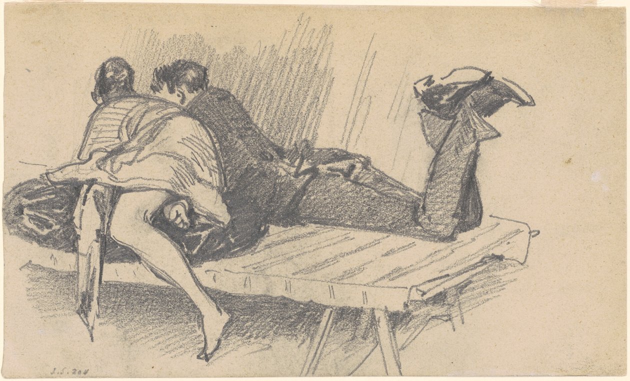 Para na łóżeczku autorstwa John Singer Sargent