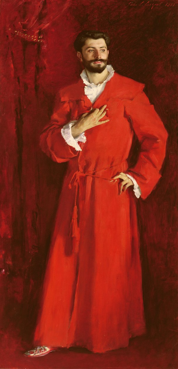 Dr Pozzi w domu, 1881 r. autorstwa John Singer Sargent