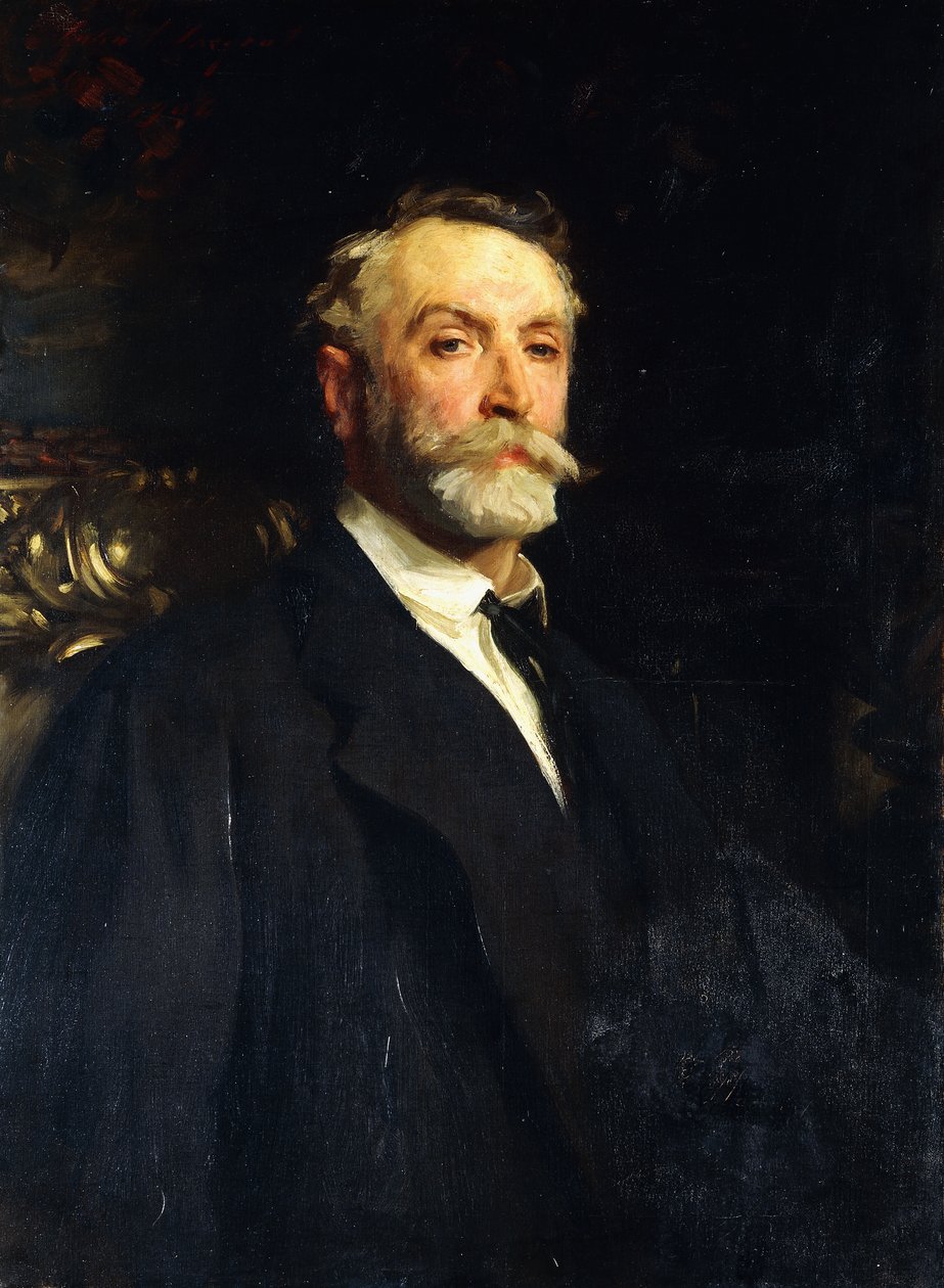 Edgar Vincent, wicehrabia D”Abernon, G.C.M.G., 1906 autorstwa John Singer Sargent