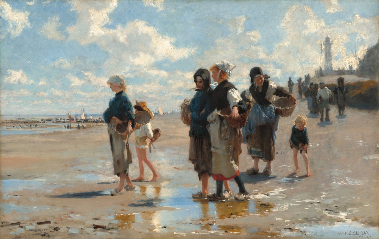 Na ryby (Wypływ na ryby) autorstwa John Singer Sargent